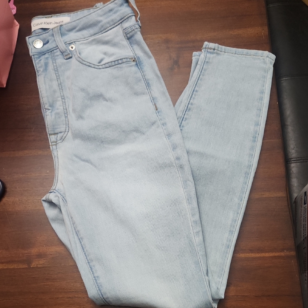 Calvin Klein Light Blue Women's Jeans